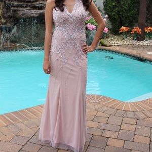 Baby Pink Prom Dress